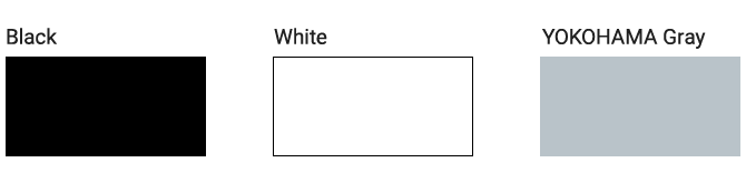 Brand Color,Black,White,YOKOHAMA Gray