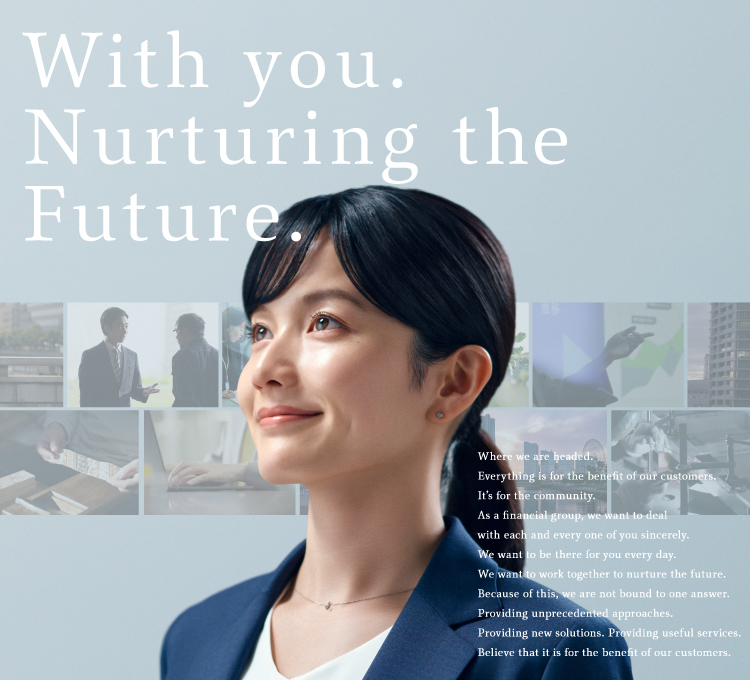 With you. Nurturing the Future. YOKOHAMA FINANCIAL GROUP